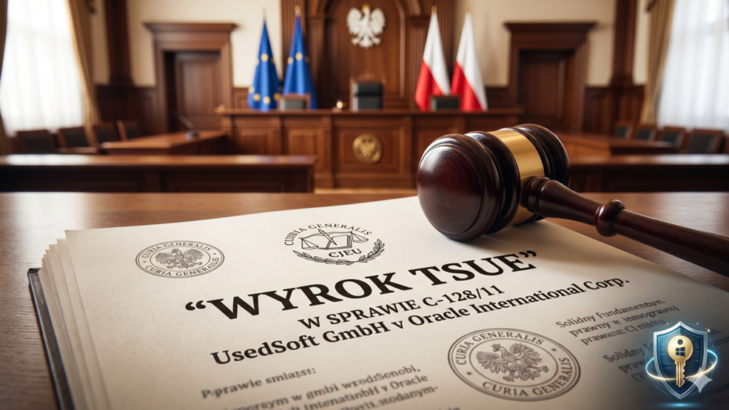 Legalność kluczy Microsoft — wyrok TSUE, używane licencje w UE
