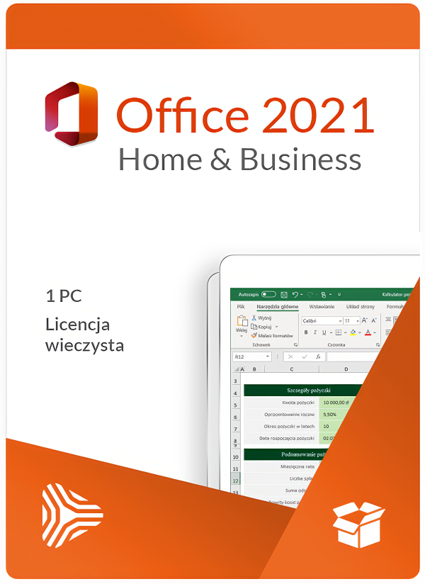 Microsoft Office 2021 - Pakiet Biurowy dla Użytkowników Domowych i Małych Firm - Office 2021 | Licencjapro.pl