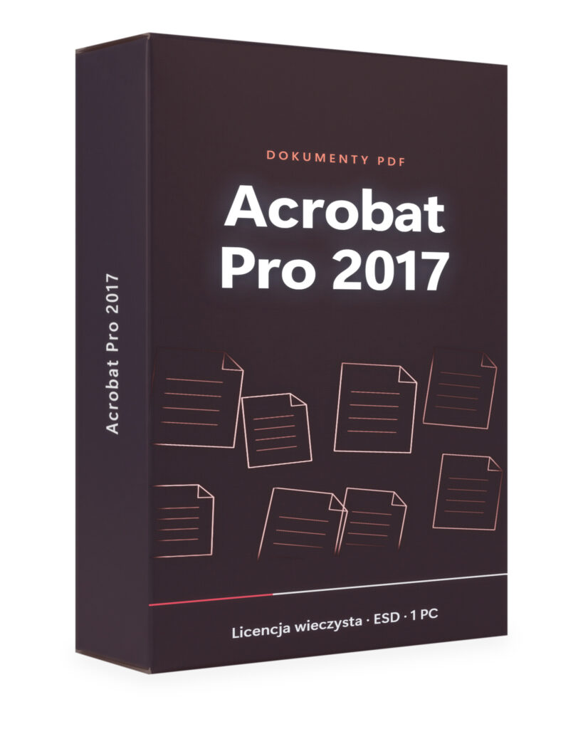 Adobe Acrobat Pro 2017 - Windows - licencja wieczysta ESD 1 PC - Adobe | Licencjapro.pl