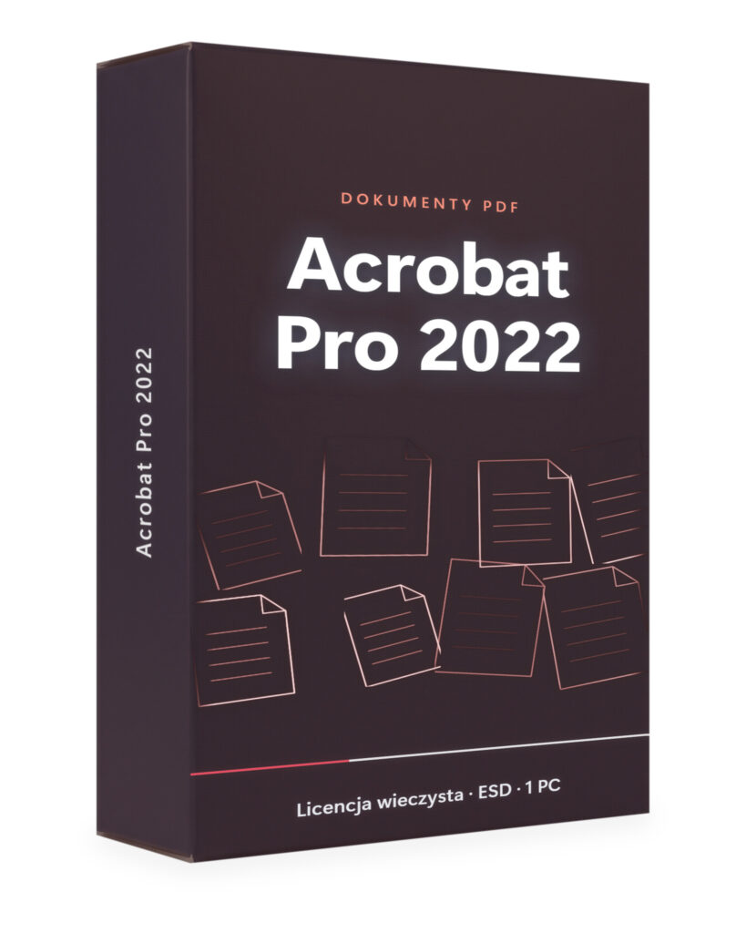 Adobe Acrobat Pro 2022 - Windows - licencja wieczysta ESD 1 PC - Adobe | Licencjapro.pl