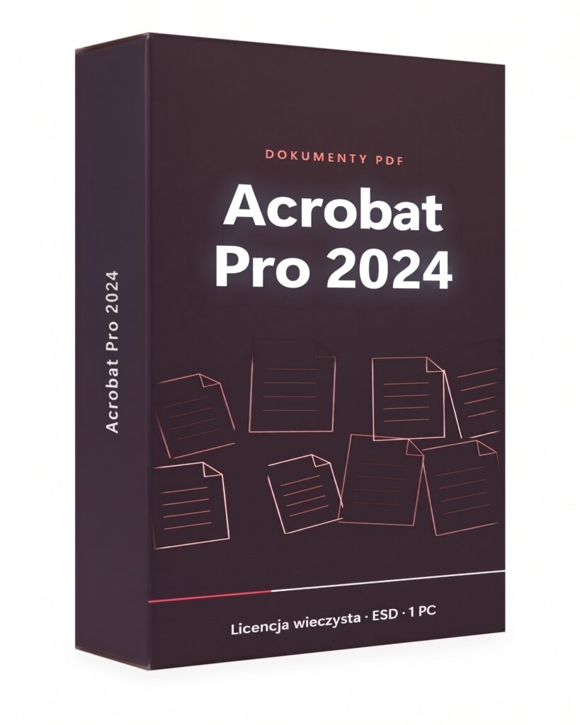Adobe Acrobat Pro 2024 - Windows - licencja wieczysta ESD 1 PC - Adobe | Licencjapro.pl