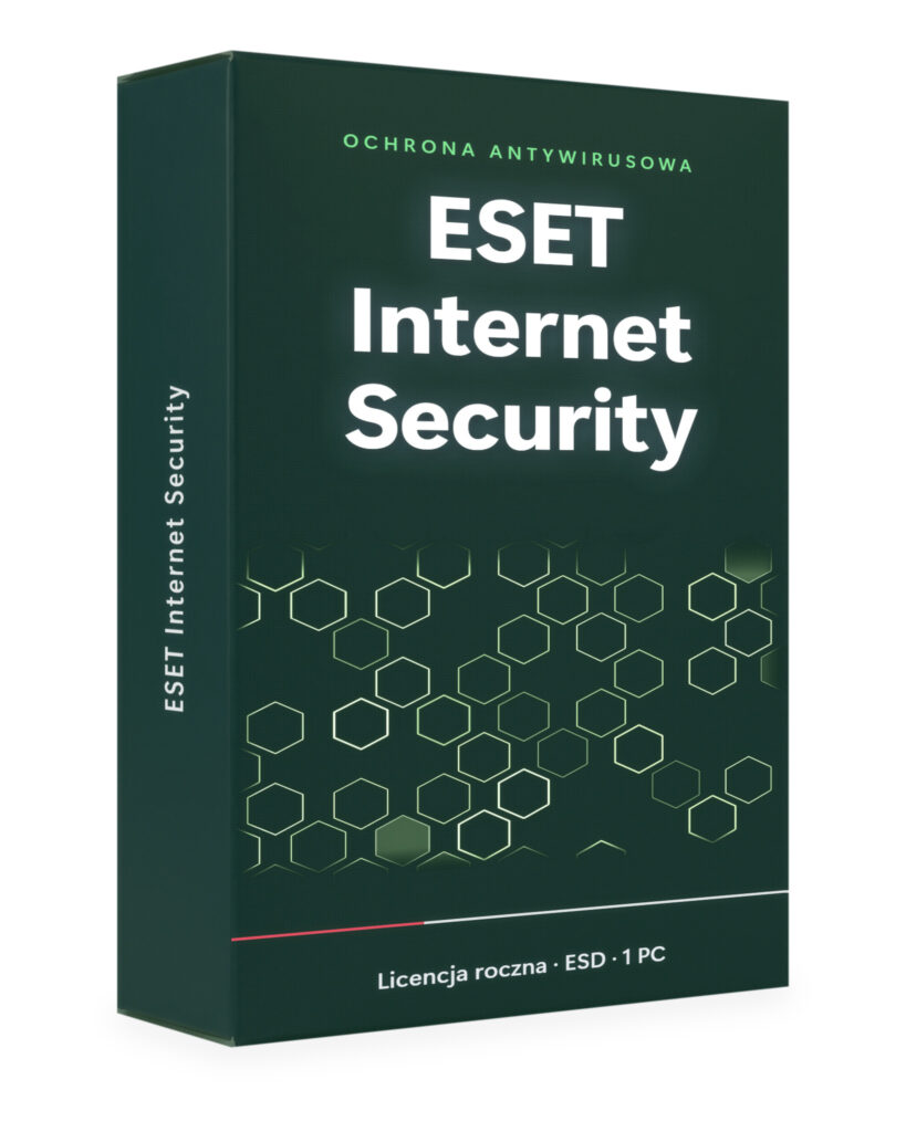 ESET Internet Security 1 rok / 1 PC - Windows - licencja ESD - Antywirusy | Licencjapro.pl