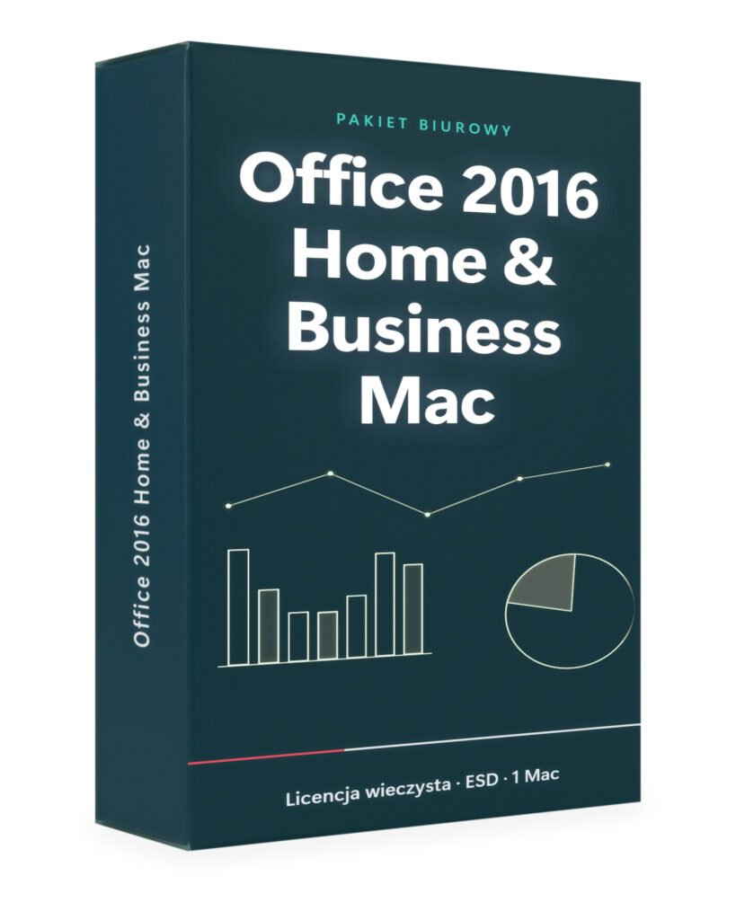 Microsoft Office 2016 Home & Business Mac - licencja wieczysta ESD 1 PC - Office 2016 | Licencjapro.pl