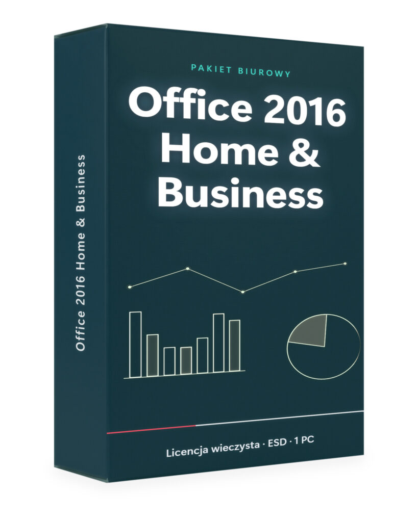 Microsoft Office 2016 Home & Business - Windows - licencja wieczysta ESD 1 PC - Office 2016 | Licencjapro.pl