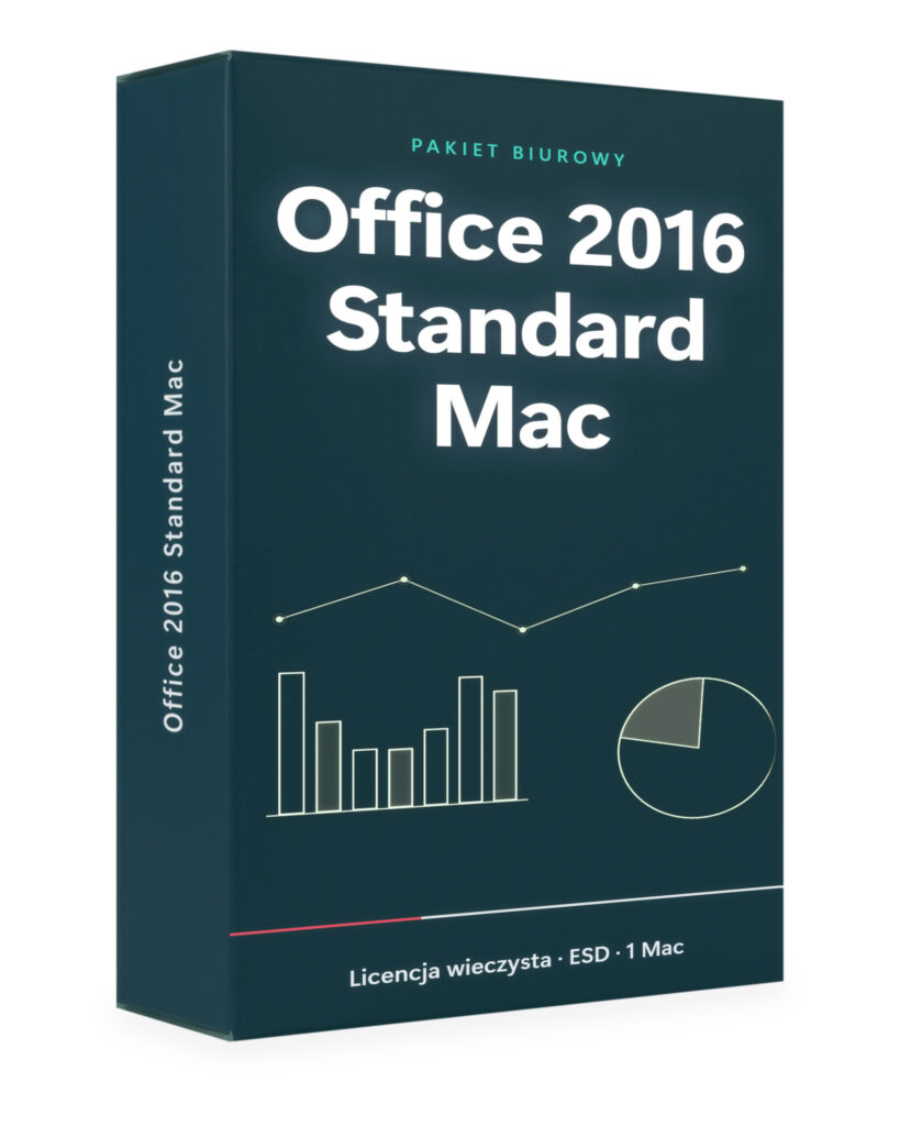 Microsoft Office 2016 Standard Mac - licencja wieczysta ESD 1 PC - Office 2016 | Licencjapro.pl