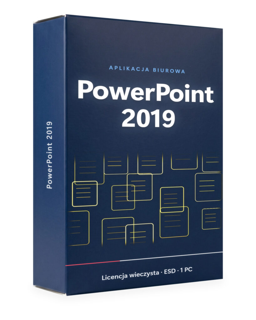 Microsoft PowerPoint 2019 - Windows - licencja wieczysta ESD 1 PC - Oddzielne Aplikacje | Licencjapro.pl