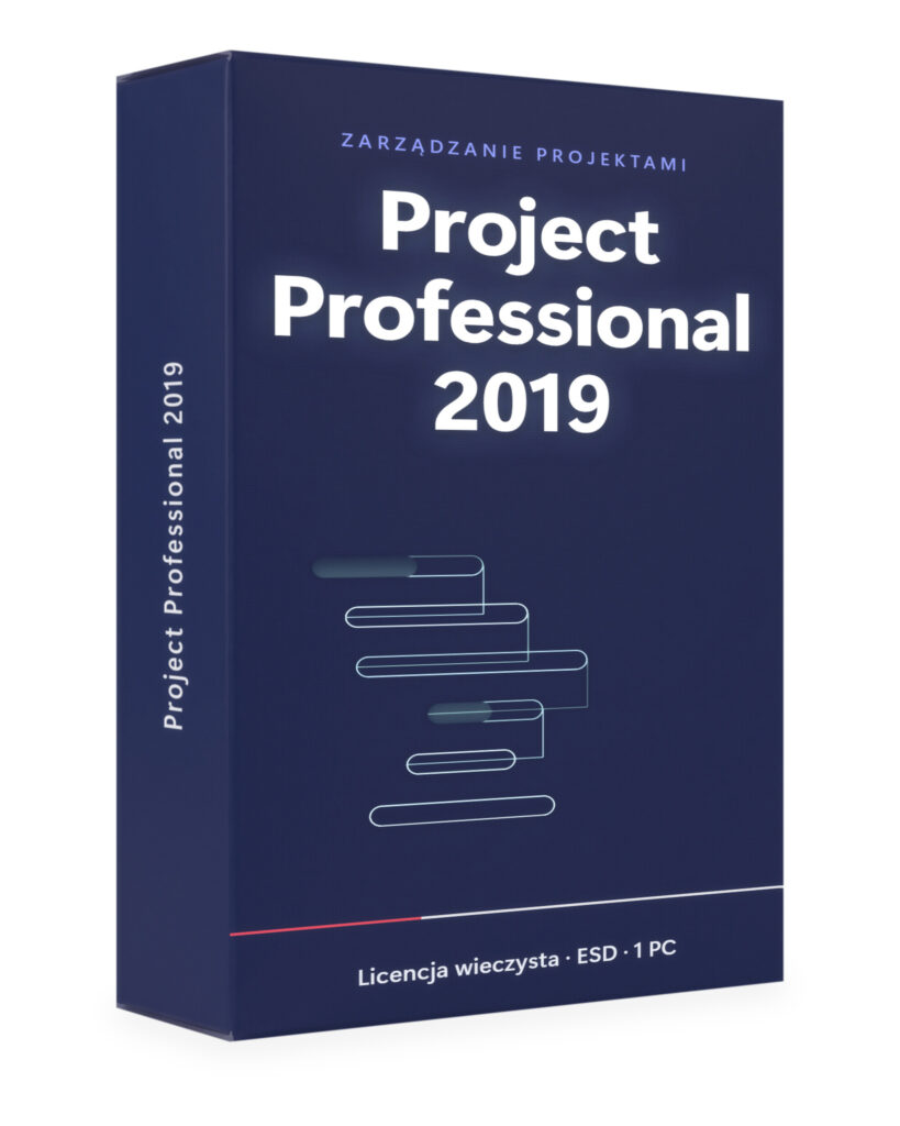 Microsoft Project Professional 2019 - Windows - licencja wieczysta ESD 1 PC - Oddzielne Aplikacje | Licencjapro.pl