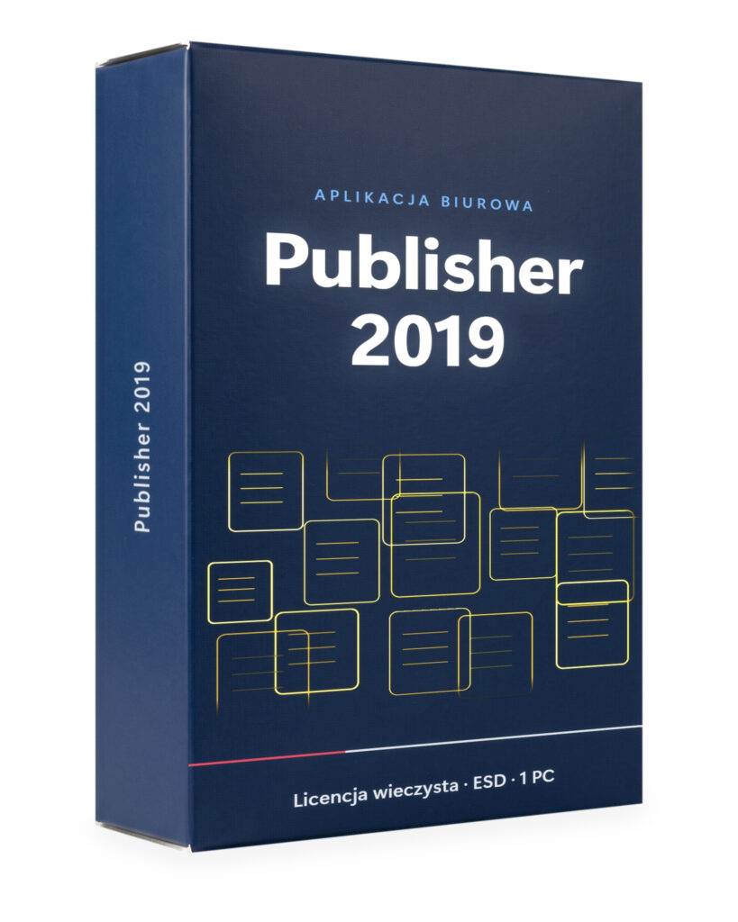 Microsoft Publisher 2019 - Windows - licencja ESD 1 PC - Oddzielne Aplikacje | Licencjapro.pl