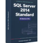 Microsoft SQL Server 2014 Standard 10 Device CAL - licencja cyfrowa - SQL 2014 | Licencjapro.pl