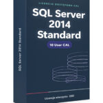 Microsoft SQL Server 2014 Standard 10 User CAL - licencja cyfrowa - SQL 2014 | Licencjapro.pl