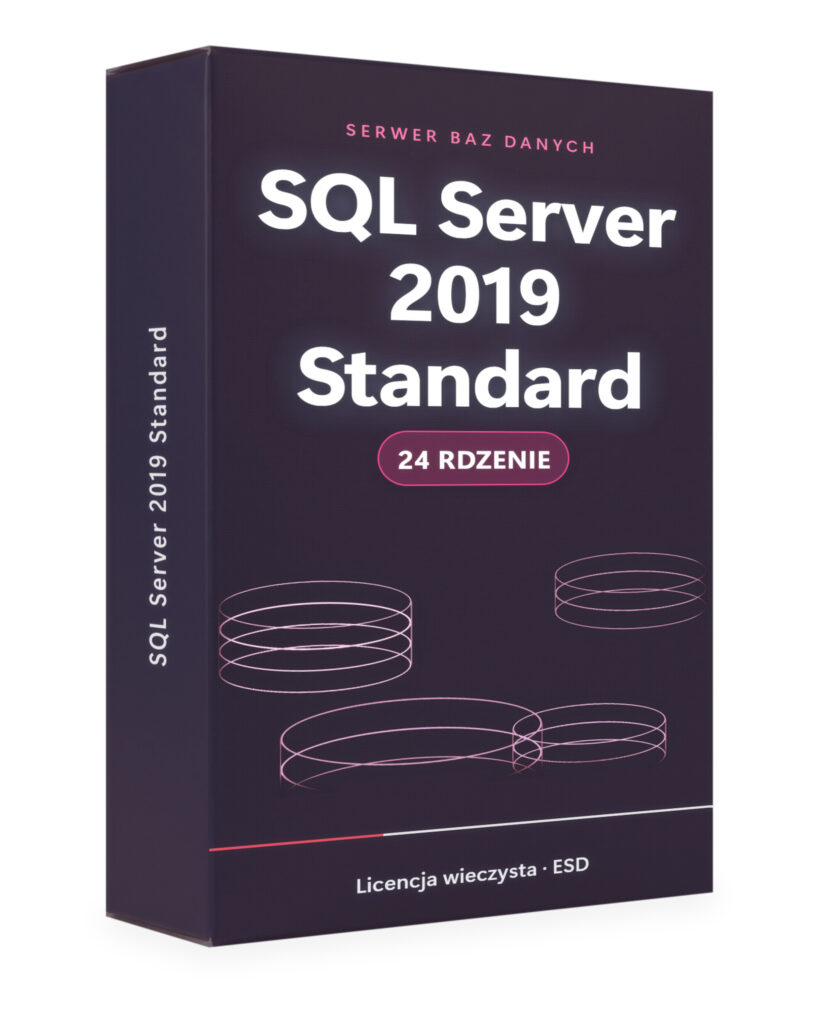 Microsoft SQL Server 2019 Standard 24 Core - licencja ESD - SQL 2019 | Licencjapro.pl