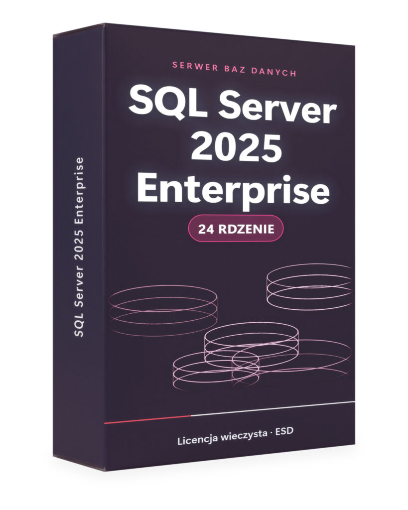 Microsoft SQL Server 2025 Enterprise 24 Core - licencja ESD - SQL 2025 | Licencjapro.pl