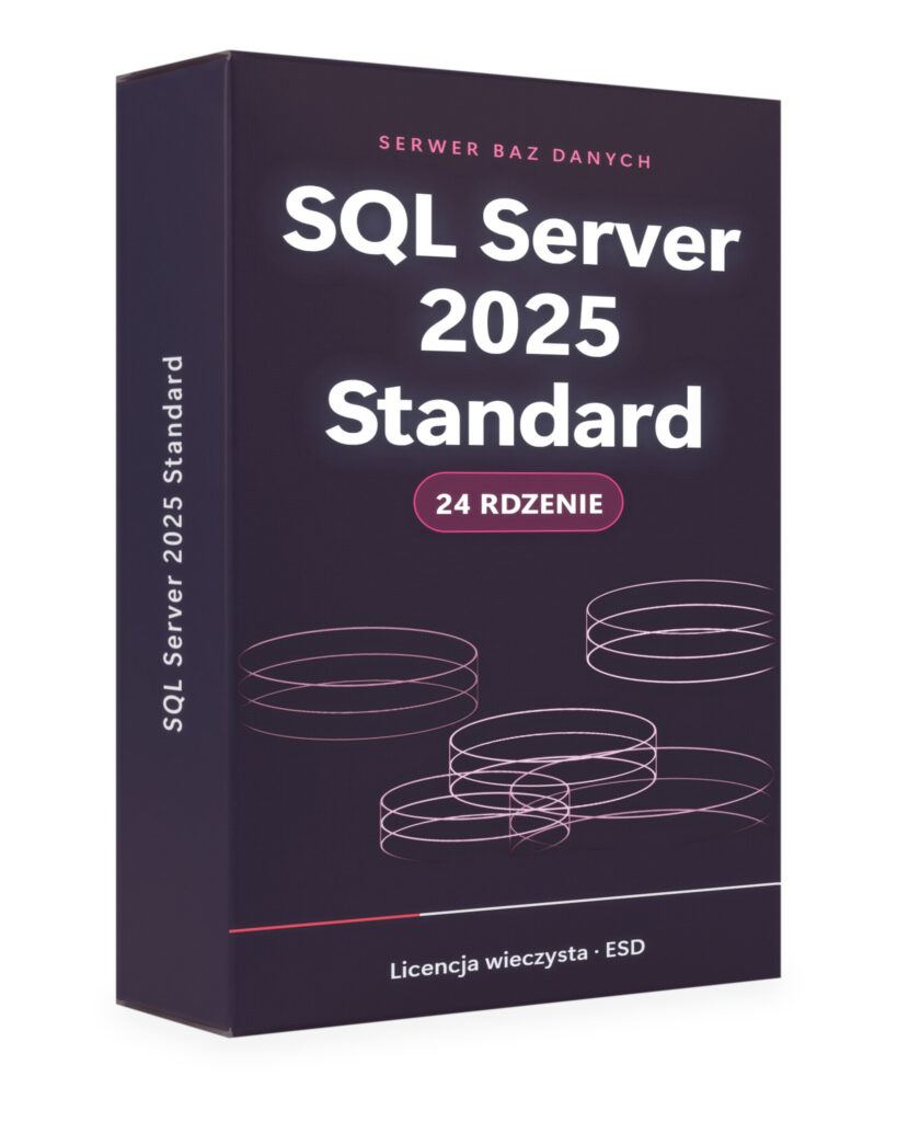 Microsoft SQL Server 2025 Standard 24 Core - licencja ESD - SQL 2025 | Licencjapro.pl