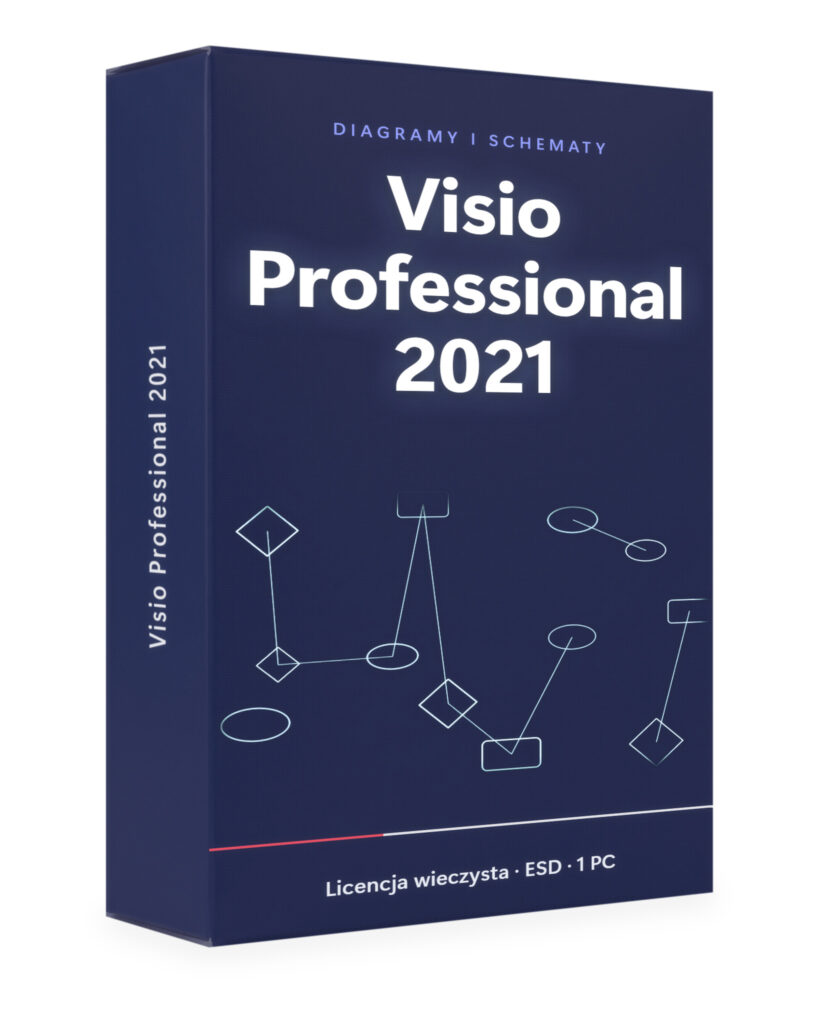 Microsoft Visio Professional 2021 - Windows - licencja wieczysta ESD 1 PC - Oddzielne Aplikacje | Licencjapro.pl