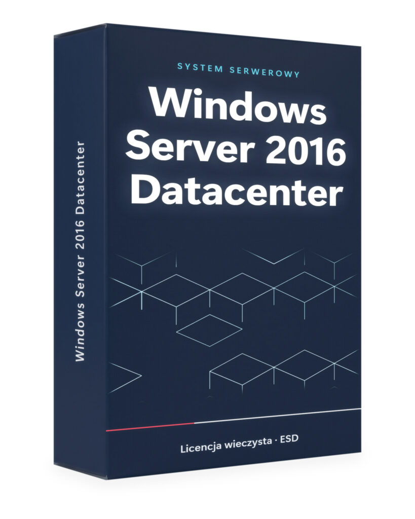Microsoft Windows Server 2016 Datacenter - licencja ESD - Server 2016 | Licencjapro.pl