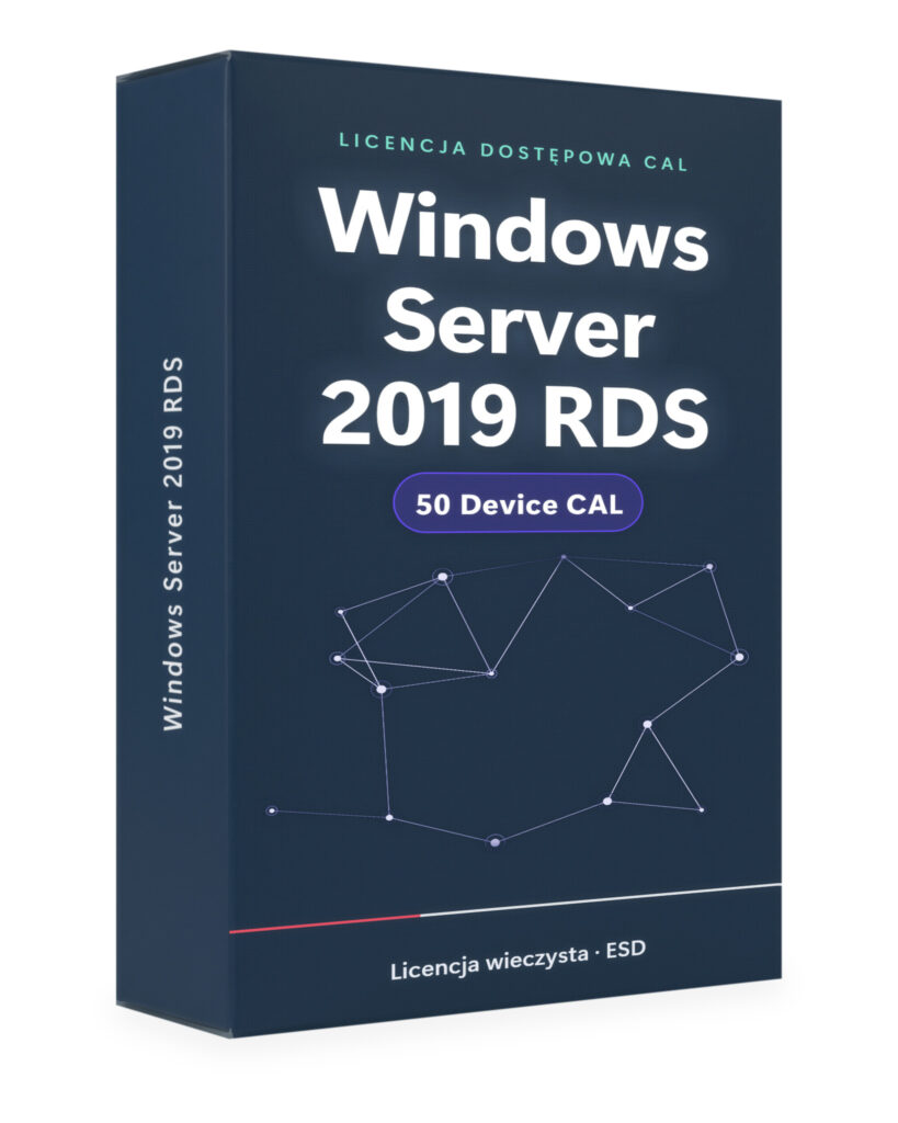 Microsoft Windows Server 2019 RDS 50 Device CAL - licencja cyfrowa - 2019 | Licencjapro.pl