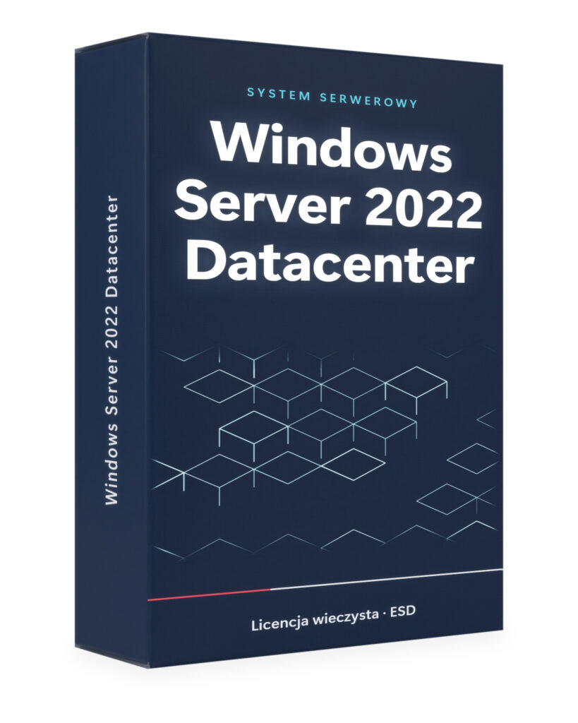 Microsoft Windows Server 2022 Datacenter - licencja ESD - Server 2022 | Licencjapro.pl