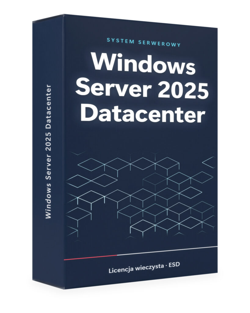 Microsoft Windows Server 2025 Datacenter - licencja ESD - Server 2025 | Licencjapro.pl