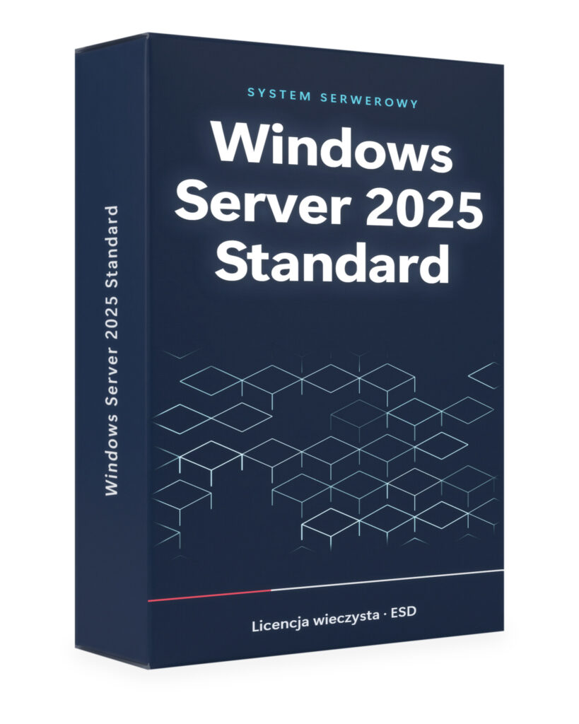 Microsoft Windows Server 2025 Standard - licencja ESD - Server 2025 | Licencjapro.pl