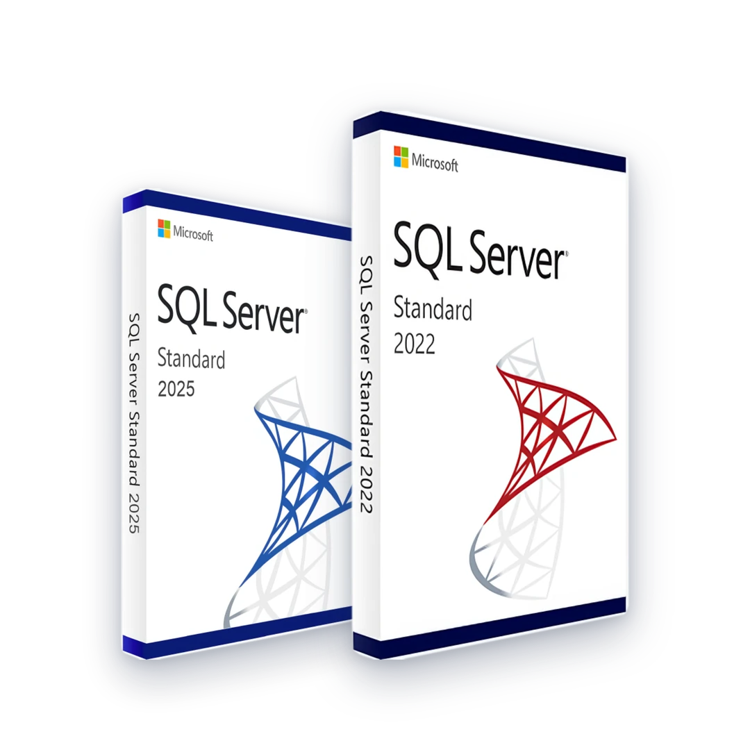 Microsoft SQL Server 2022 Standard i SQL Server 2025 Standard – licencje bazodanowe dla firm