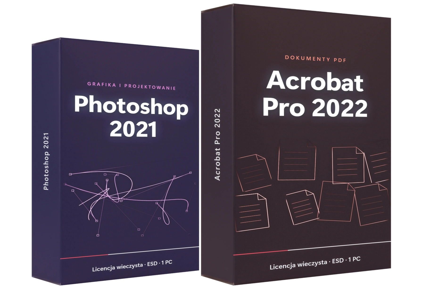 Adobe Photoshop 2021 i Adobe Acrobat Pro 2022 – grafika i dokumenty PDF