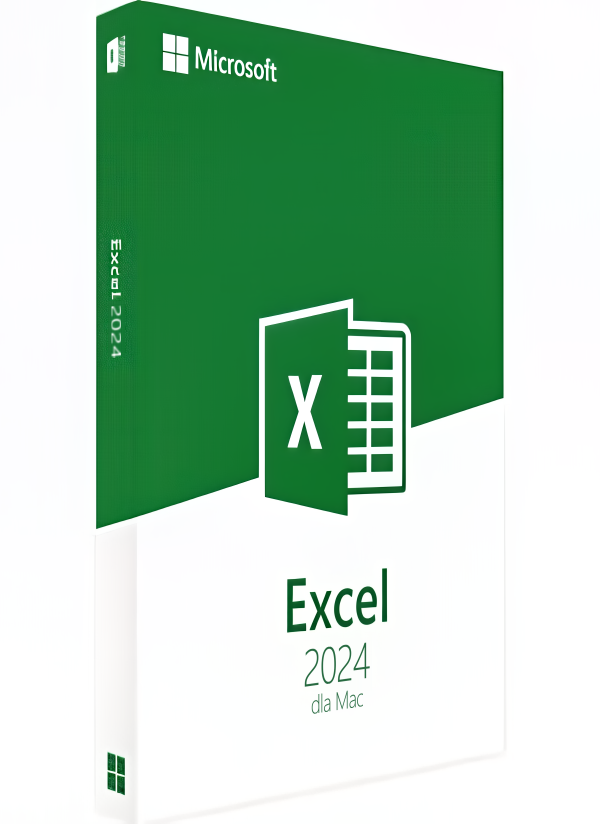 Microsoft Excel 2024 Mac Microsoft Excel 2024 dla Mac - licencja wieczysta ESD 1 PC - Office 2024 | Licencjapro.pl