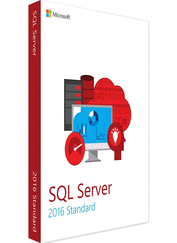 Microsoft SQL Server 2016 Standard 24 Core - Licencja wieczysta z aktywacją online - SQL 2016 | Licencjapro.pl