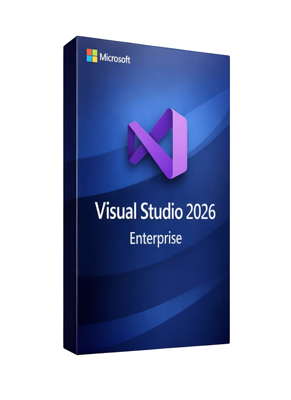 Microsoft Visual Studio 2026 Enterprise.png Microsoft Visual Studio 2026 Enterprise - Efektywne IDE z AI dla Dużych Zespołów - Oddzielne Aplikacje | Licencjapro.pl