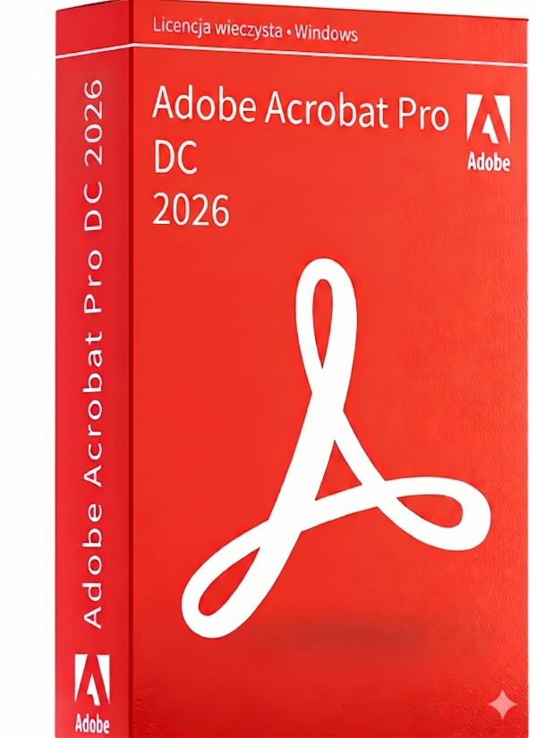 Adobe Acrobat Pro 2026 - Windows - licencja wieczysta ESD 1 PC - Adobe | Licencjapro.pl