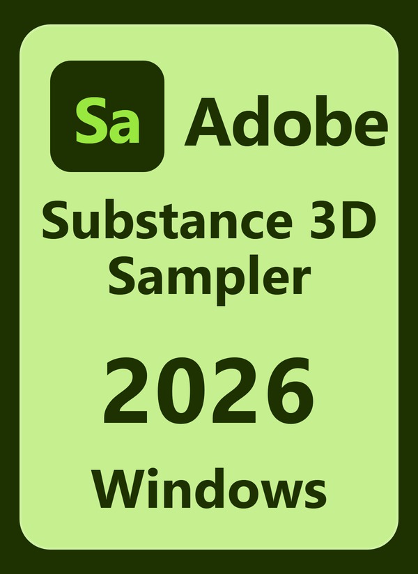 Adobe Substance 3d Sampler 2026 Adobe Substance 3D Sampler 2026 - Windows - licencja wieczysta ESD 1 PC - Adobe | Licencjapro.pl